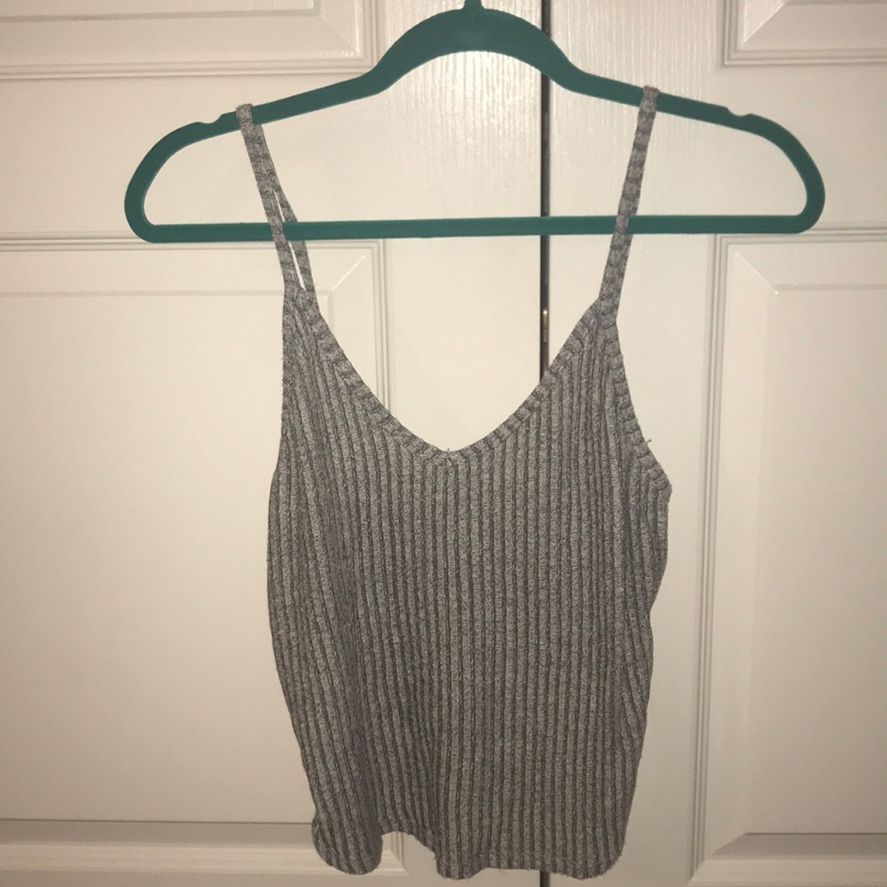 Knitted crop top